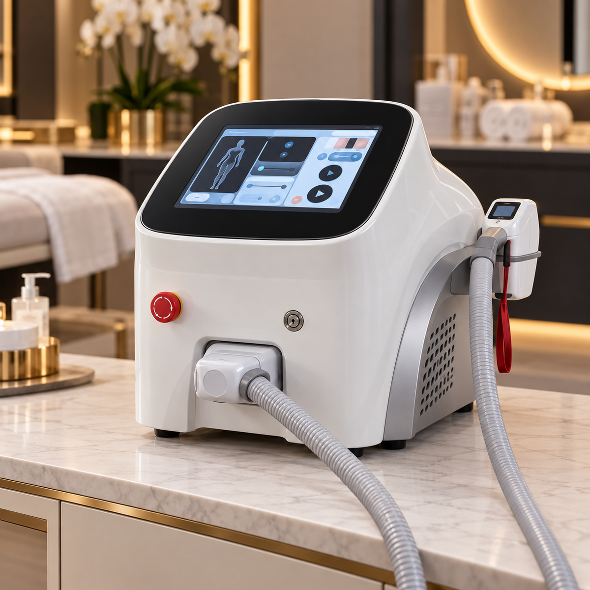 Laser Díodo 4 Ondas Lux Pro Compact — Depilação Profissional