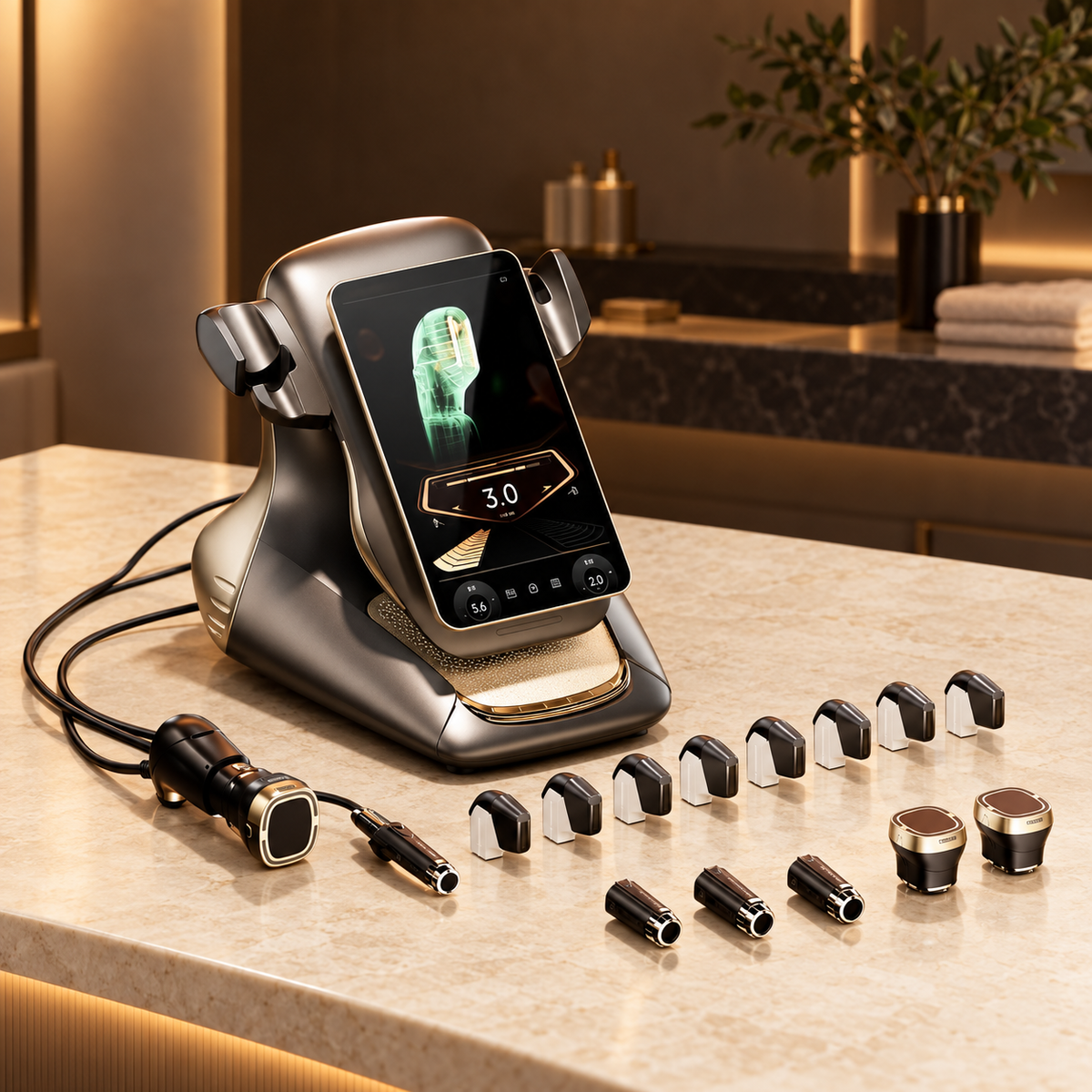 HIFU 360 Max — HIFU, RF e EMS
