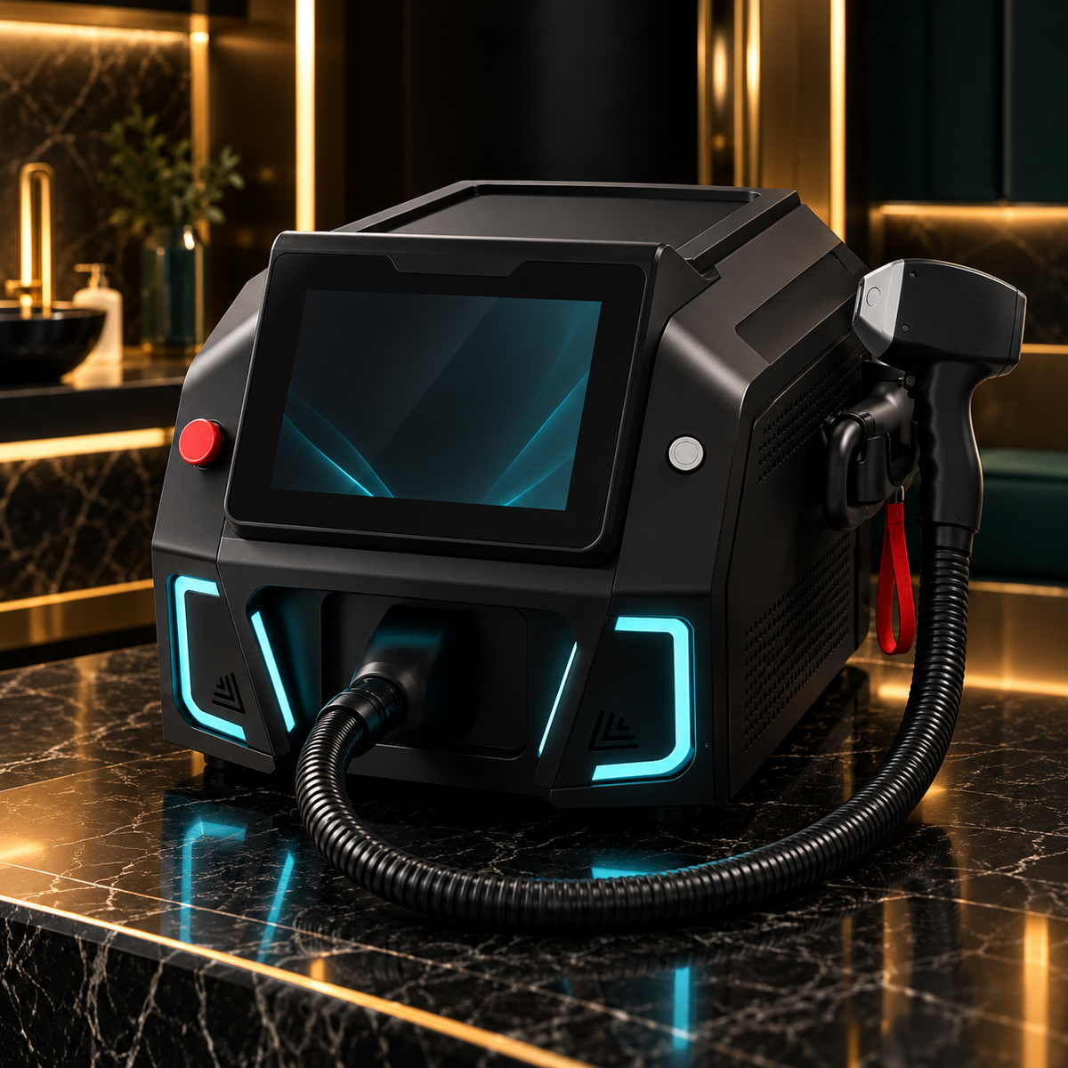 Laser Díodo Portátil 4 Ondas 1000 W